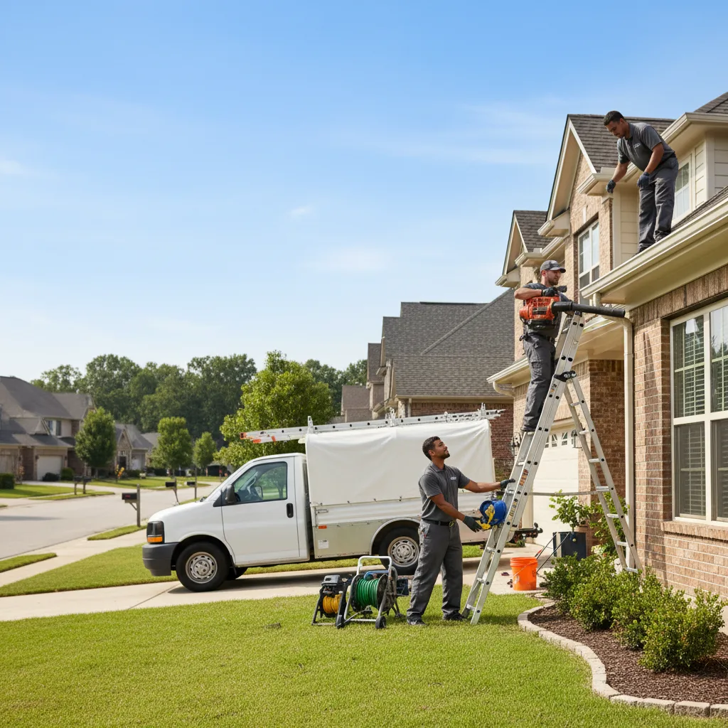 Home Gutter Service in Burton, TX near me